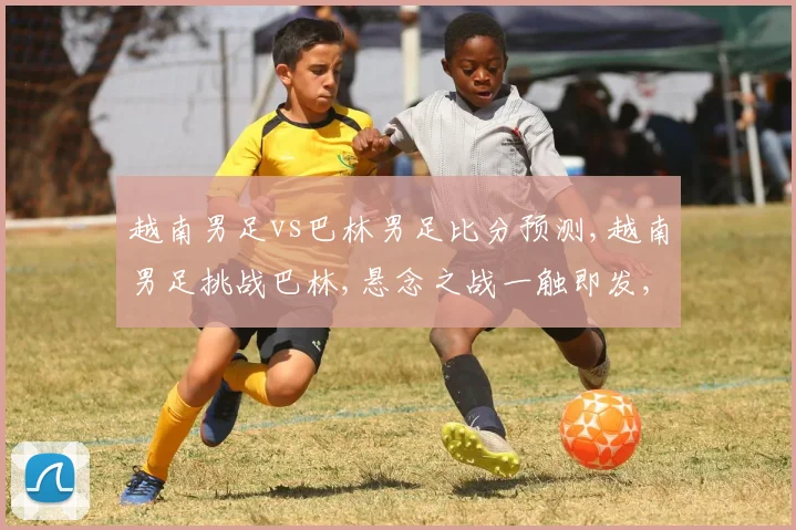 越南男足vs巴林男足比分预测,越南男足挑战巴林,悬念之战一触即发,谁能笑到最后